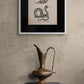 Snake Print - Antique Reproduction - Viper or Adder, Common Snake and Rattlesnake - Reptile - Herpetology - Available Framed