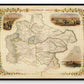 Independent Tartary - Central Asia 1851 Map - Antique Reproduction - Kazakhstan, Uzbekistan, Turkmenistan - Available Framed