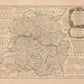 Shropshire Map dated 1760 - Antique Reproduction - Emanuel Bowen - Detailed County Map - Available Framed