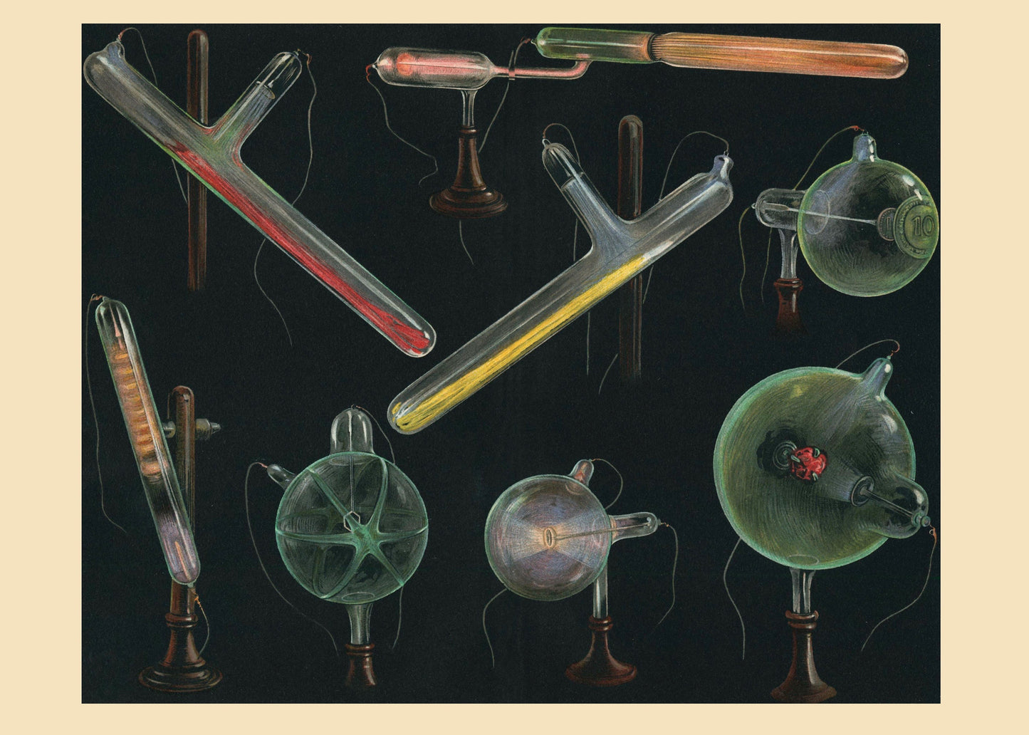 Light Phenomena of Electrical Discharges