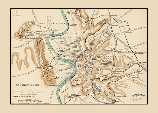 Ancient Rome Map