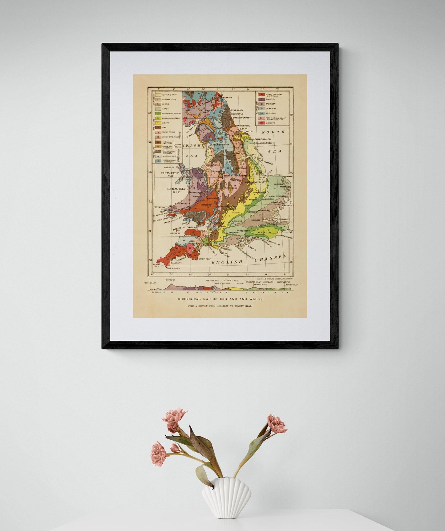 Geological Map of England and Wales