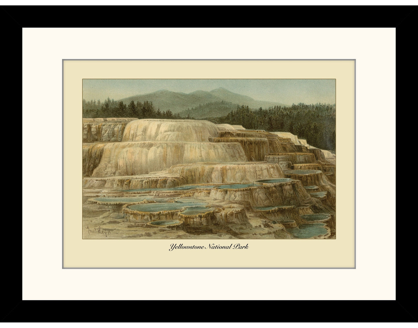 Yellowstone National Print