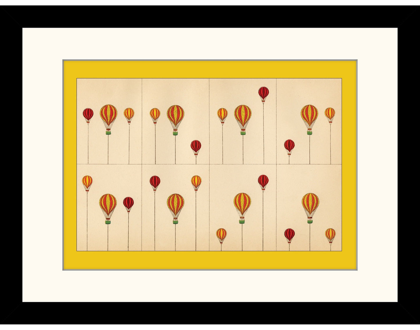 Hot Air Balloons Print