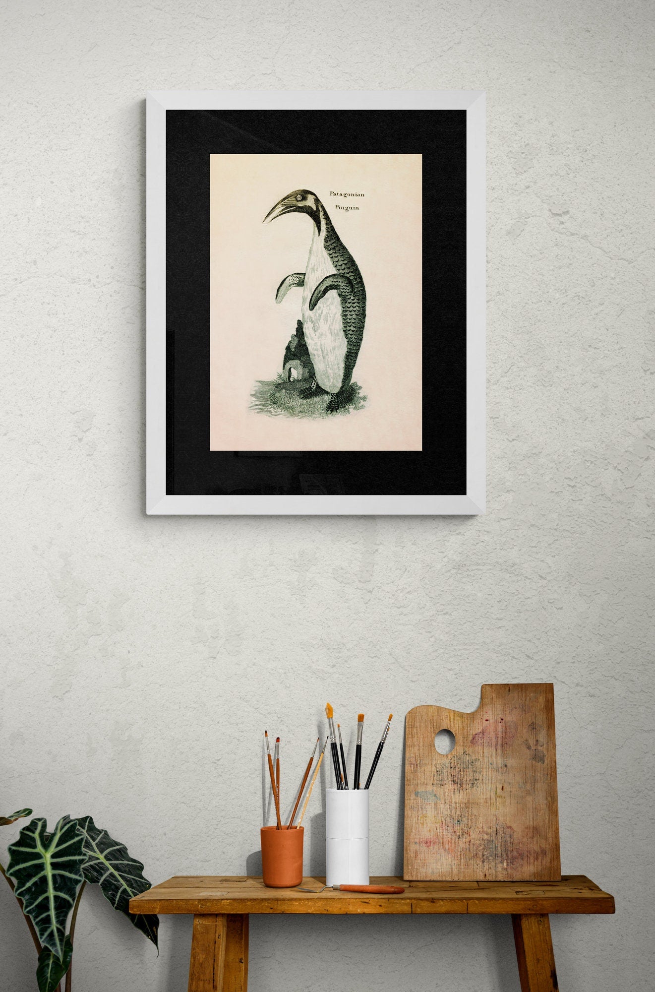 Patagonian Pinguin Print