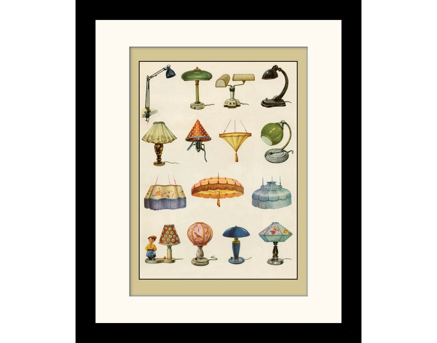 Lamps & Lighting Print