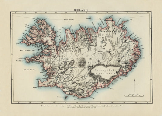 Iceland Map