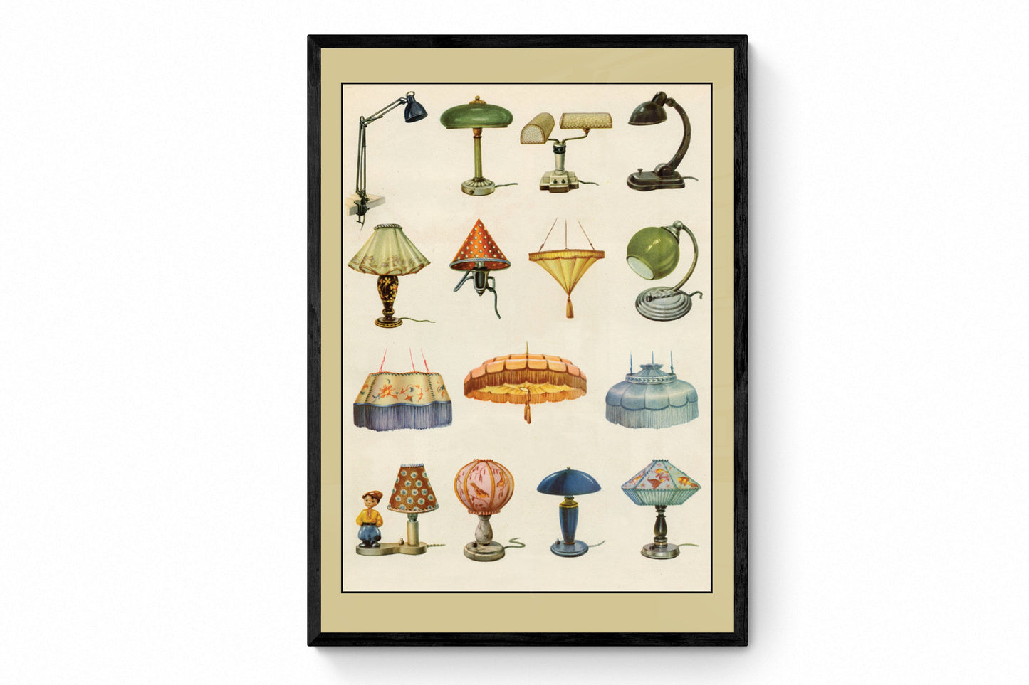 Lamps & Lighting Print