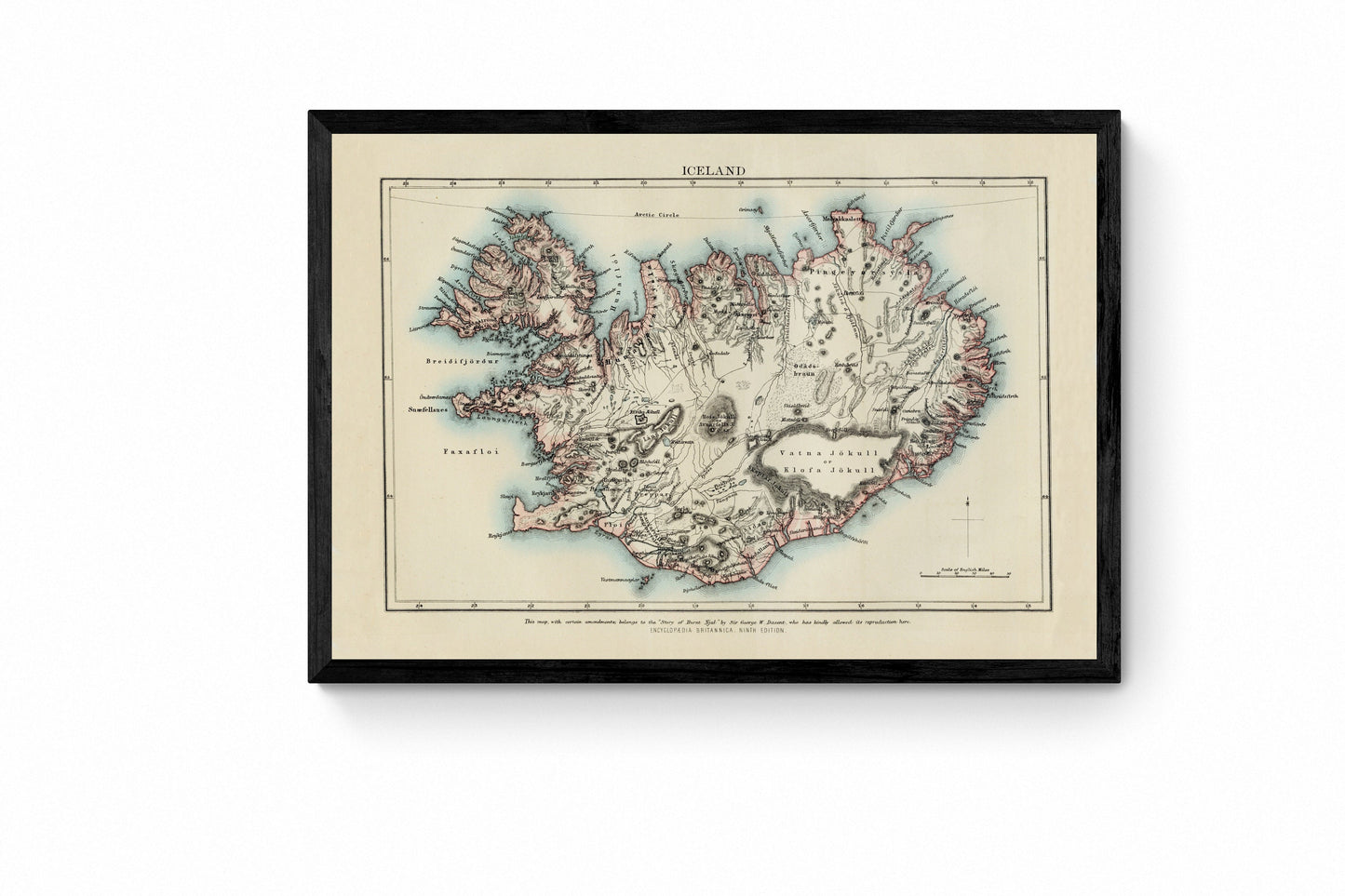 Iceland Map