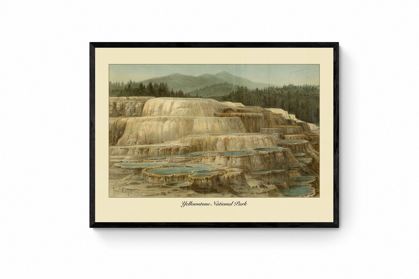 Yellowstone National Print